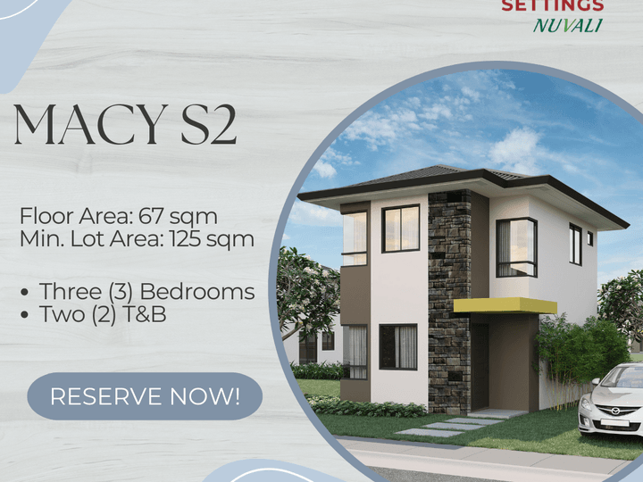 Preselling House and Lot in Southdale Nuvali Laguna