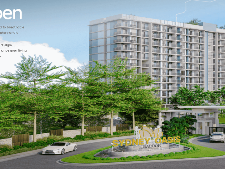 Pre-Selling 50.99 sqm 2 Bedroom Residential Condo in Sydney Oasis at Bacoor Cavite