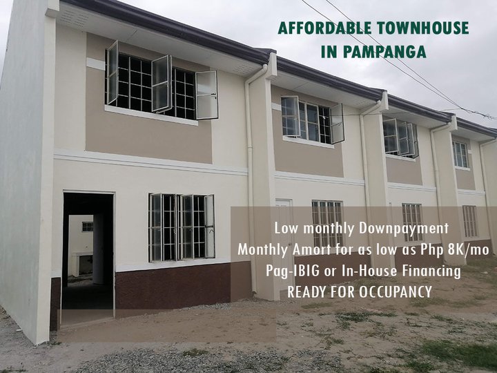 Affordable 2-Bedroom Townhouse with Low Monthly DP & Amortization