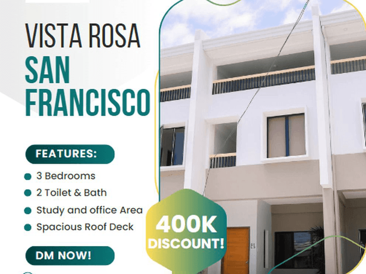 3-bedroom Townhouse For Sale in San Francisco Binan Laguna