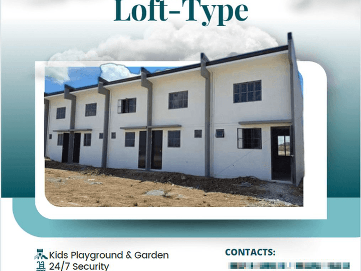 Loft-Type Townhouse For Sale in Trece Martires Cavite