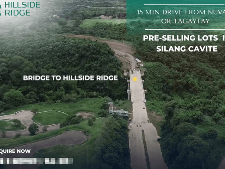 Lot for Sale-Pre Selling-Invest in HILLSIDE RIDGE by Alveo B3 L-3