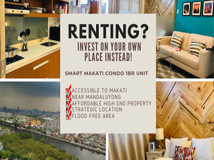 1BR Smart Home Condo with Parking For Sale in Makati Mandaluyong City