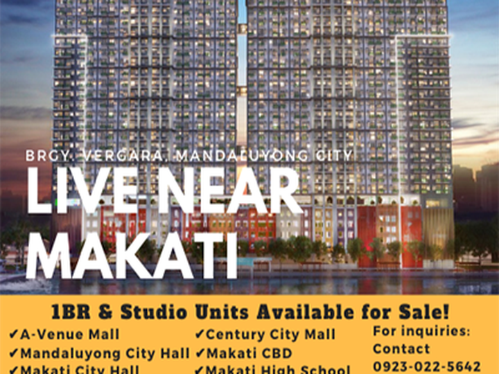 HIGH QUALITY 1BR CONDO IN Makati - Mandaluyong with 1 car unit PARKING
