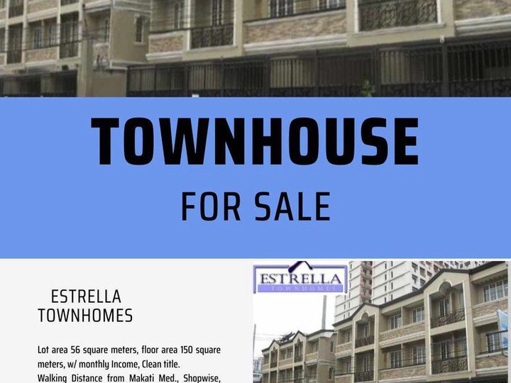 Townhouse for Sale Near Shopwise Chino Roces Makati