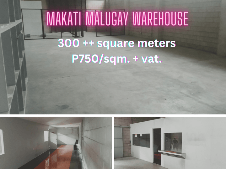 Makati Malugay Warehouse For Lease