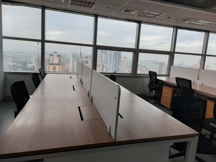 For Rent Lease Office Space 1100 sqm Furnished Makati City