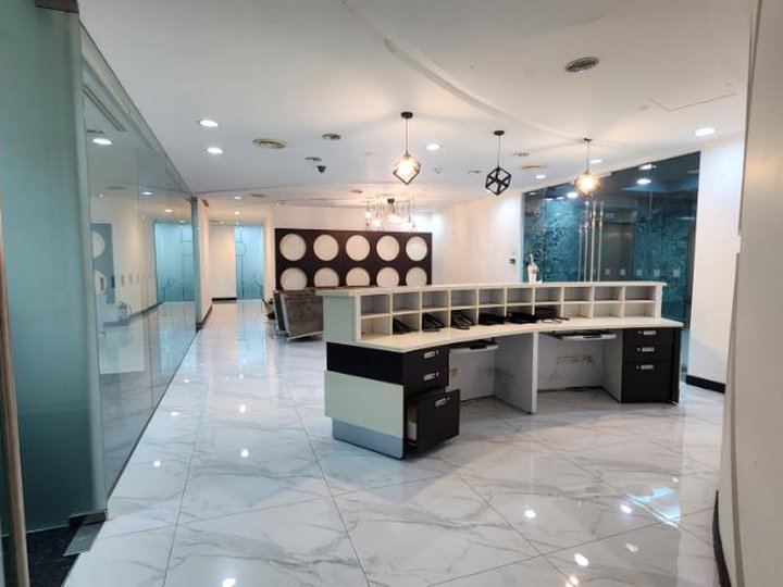 For Rent Lease Office Space Fully Fitted 804 sqm Makati