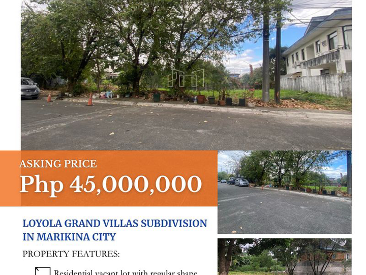 For Sale: Monaco St., Loyola Grand Villas, Marikina City