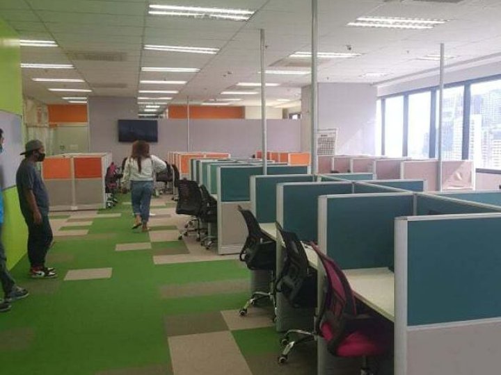 BPO Office Space Rent Lease 2000 sqm Fully Fitted Mandaluyong