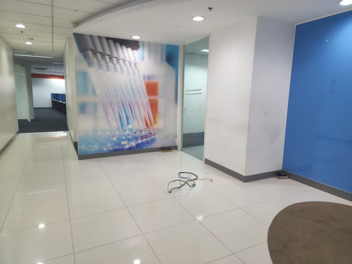 BPO Office Space Rent Lease Fully Furnished PEZA Mandaluyong 1000sqm