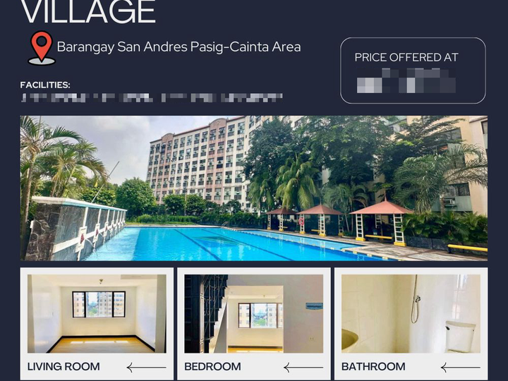 40SQM 1 READY FOR OCCUPANCY|PAG-IBIG ACCREDITED|LIFETIME OWNERSHIP|NEAR EASTWOOD|ORTIGAS|MAKATI|BGC