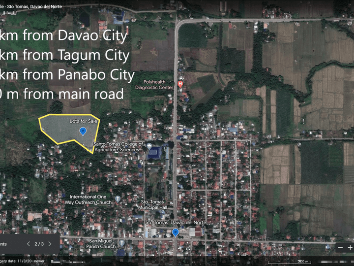 RUSH SALE! STO TOMAS DVO 13,309sqm RESIDENTIAL LOTS SUBDIVISION READY