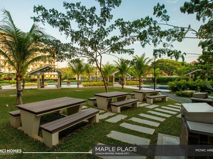 For Rent 2br-63.50sqm Bare unit in Maple Place Acacia Estate Taguig