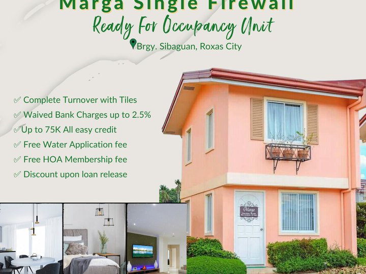 2-bedroom Single Detached House For Sale in Roxas City Capiz