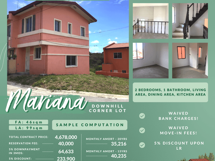 Affordable House and Lot in Cavite