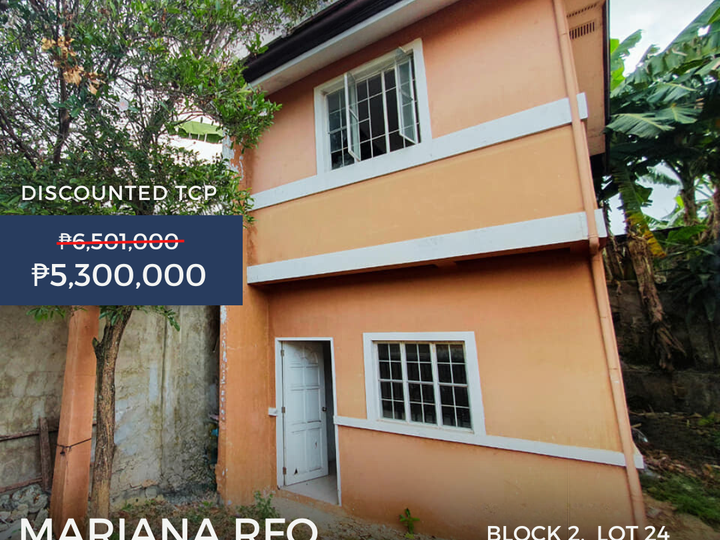 RFO w/ Carport Provision 2BR Lawaan, Talisay City (BIG DISCOUNT)