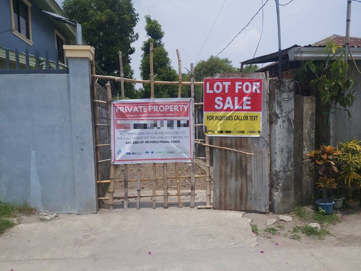 Foreclosed 579 Sqm Residential lot for sale in San Antonio Zambales