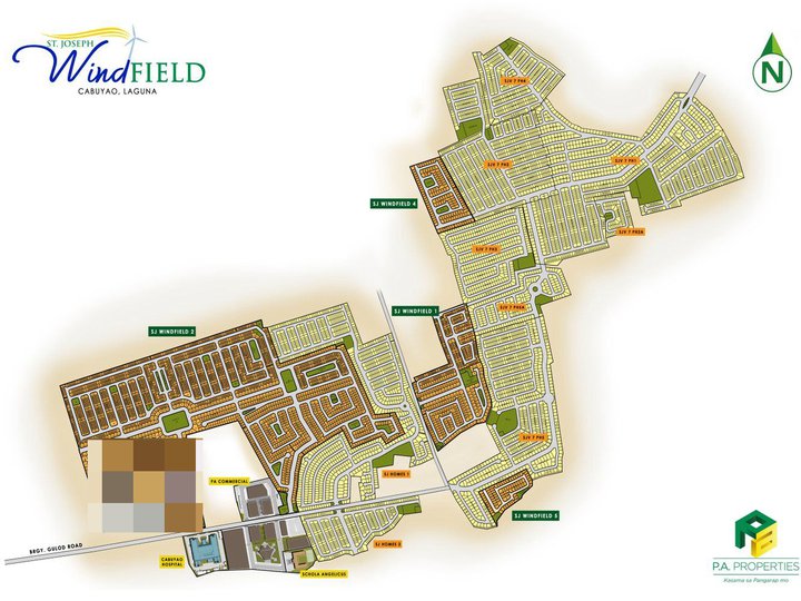 55 sqm Residential Lot For Sale in St. Joseph Windfield 4 Cabuyao Laguna B07L22