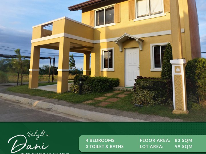 Ready for occupancy house and lot for sale in Nueva Ecija 4 BR 3 T&B