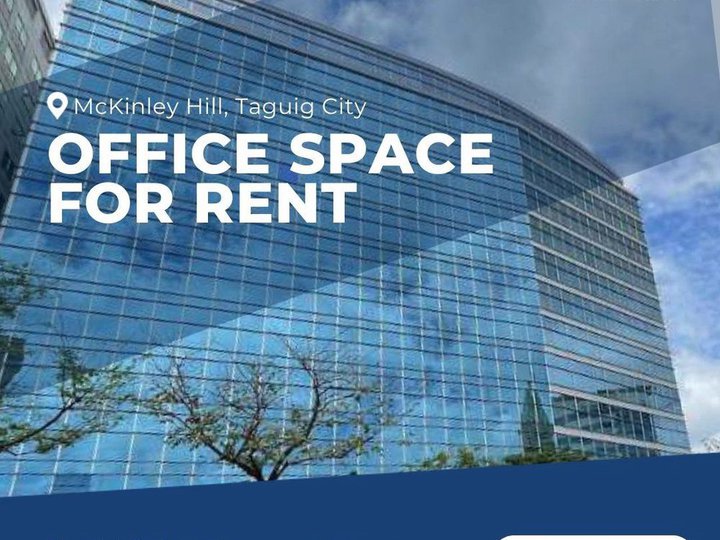 For Rent: 800/SQM Office Space in McKinley Hill, Taguig City