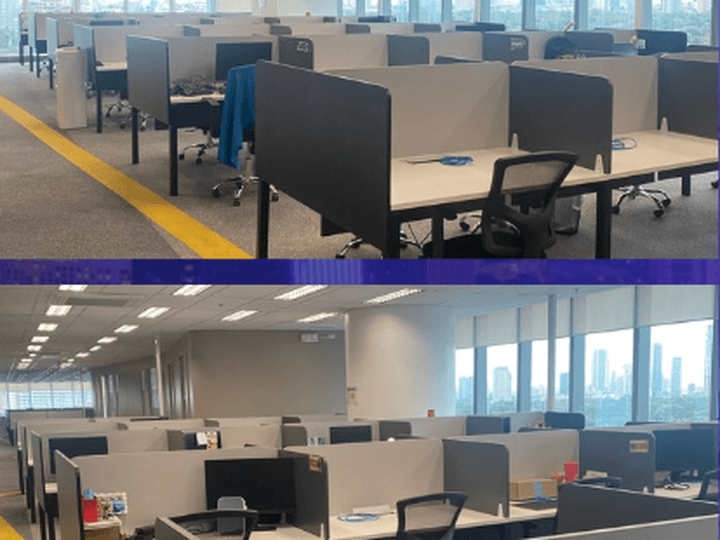 Office Space For Lease 1400sqm Fully Furnished EDSA Mandaluyong City