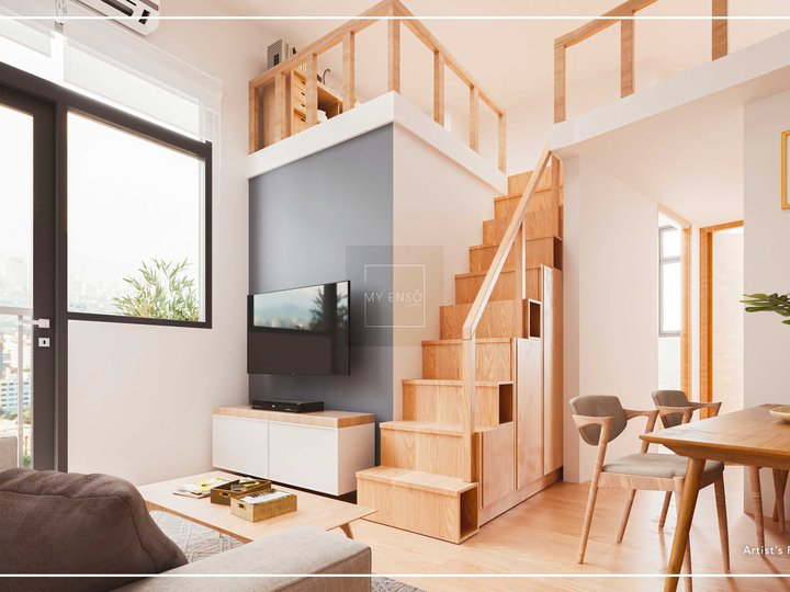 Stylish 50.08 sqm 2-bedroom Apartment at My Enso Loft by PH1 World Developer in Quezon City