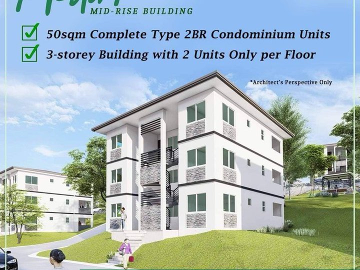 50sqm 2 bedroom condomium for sale thru pag ibig in dasmarinas cavite