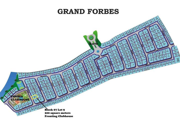 200 SQM Luxury Lot for Sale Grand Forbes in Antel Grand Village Cavite