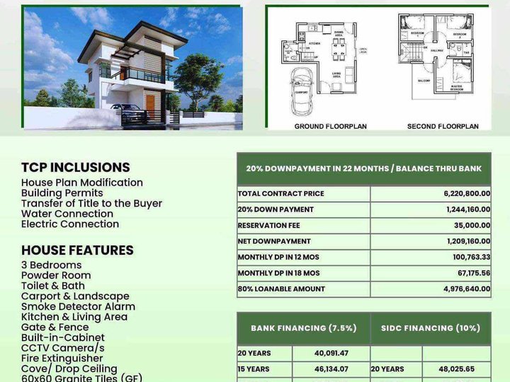 3-bedroom Single Detached House For Sale in Trece Martires Cavite