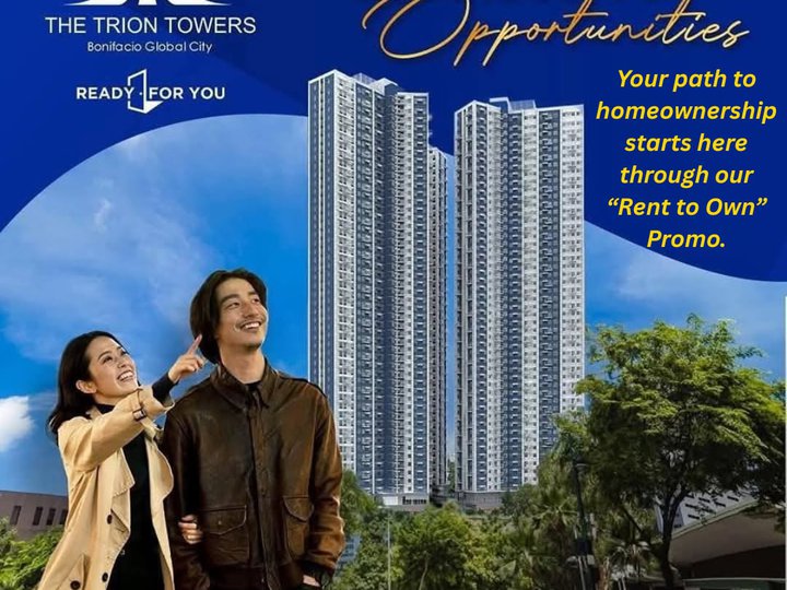 Ready For Occupancy 50.85 sqm 1-bedroom Residential Condo For Sale