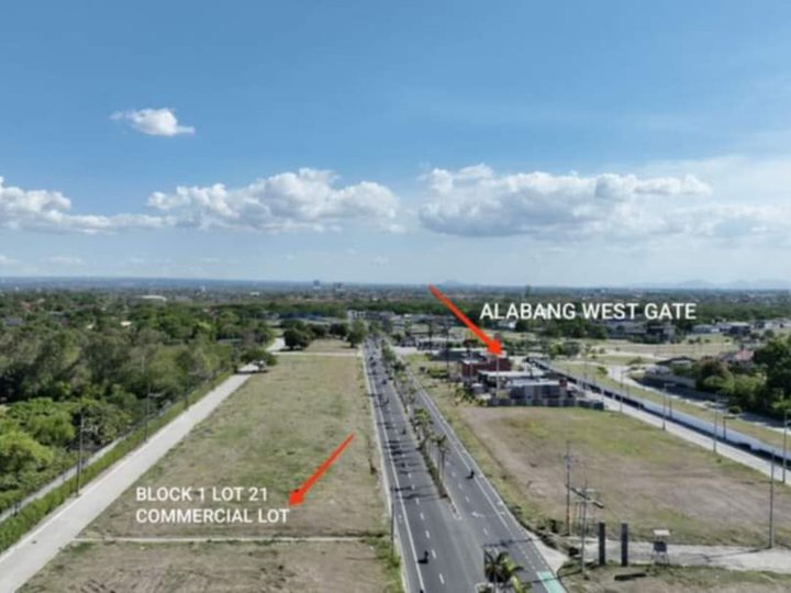 COMMERCIAL LOT FOR SALE IN ALABANG WEST