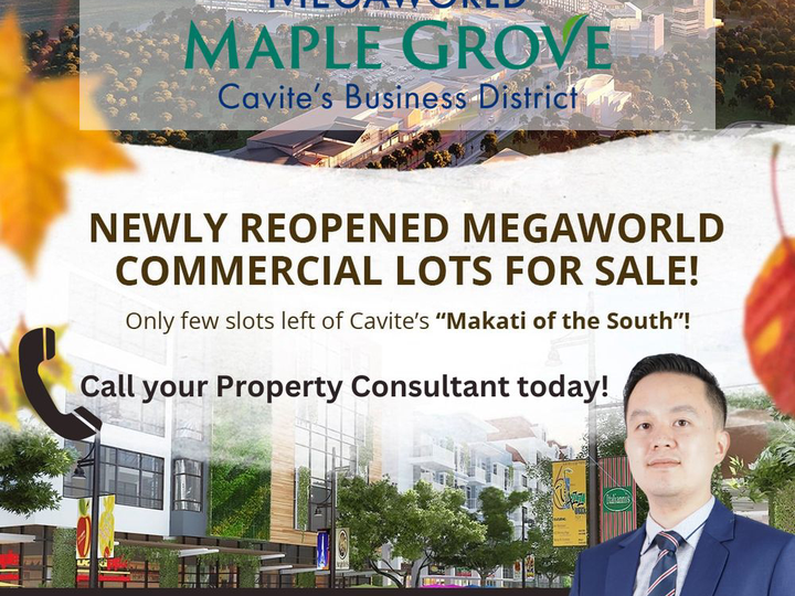 439 Discounted High-end Commercial Lot in Cavite|Megaworld Properties