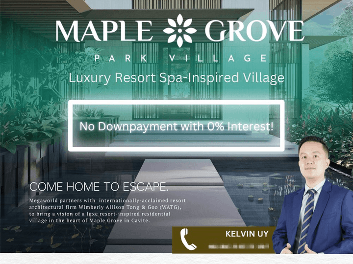 280sqm. Resort Spa-Inspired Village in Cavite|Maple Grove park Village