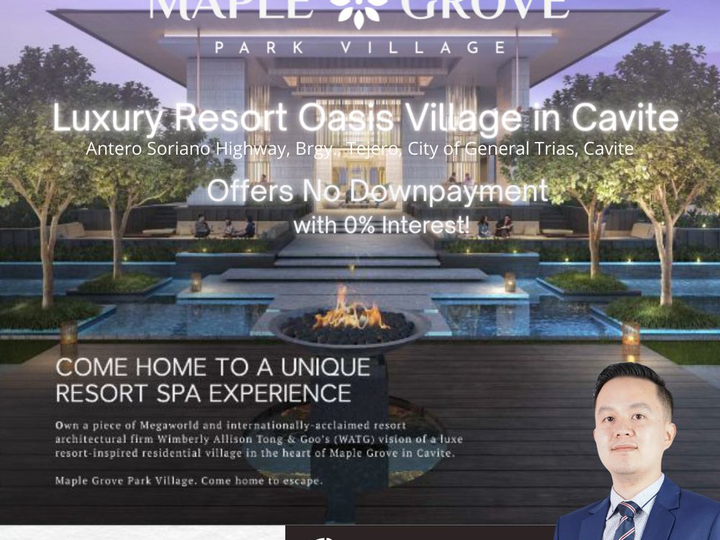 280sqm. Premier Residential Lot by Maple Grove Park Village |Megaworld