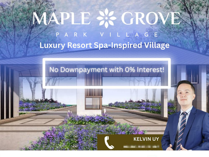 280SQM. Residential General Trias|Maple Grove Park Village Megaworld