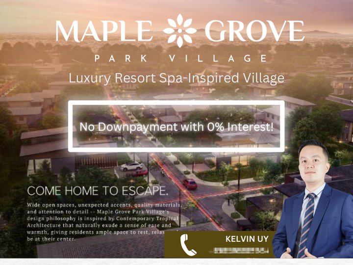 Best Value 280sqm. Inner Lot in Cavite | Maple Grove Park Village