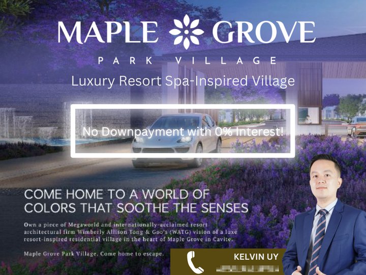 Decent 280sqm. Inner Lot Maple Grove Park Village in Cavite |Megaworld