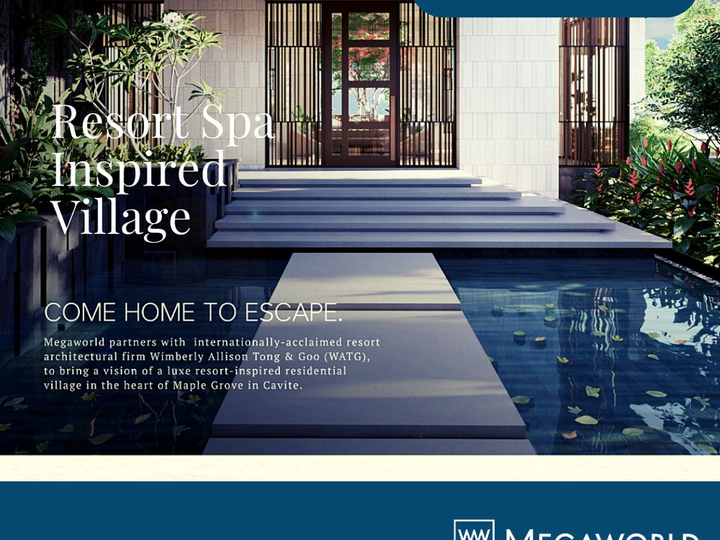 300SQM. Megaworld Latest Project|Maple Grove Park Village Cavite