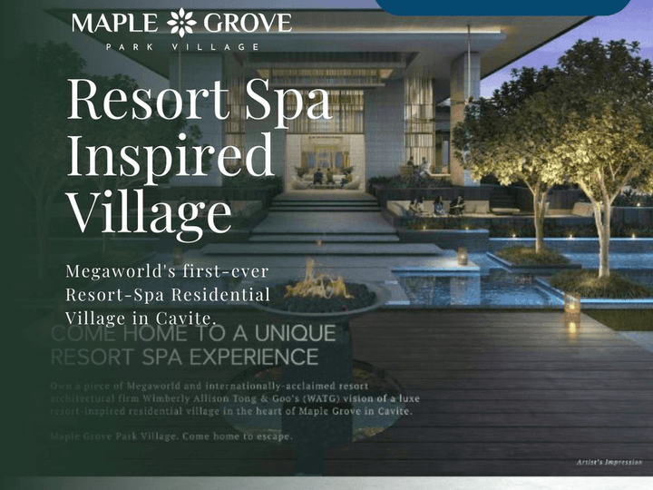 300SQM. Contemporary Tropical Village Cavite|Maple Grove Megaworld