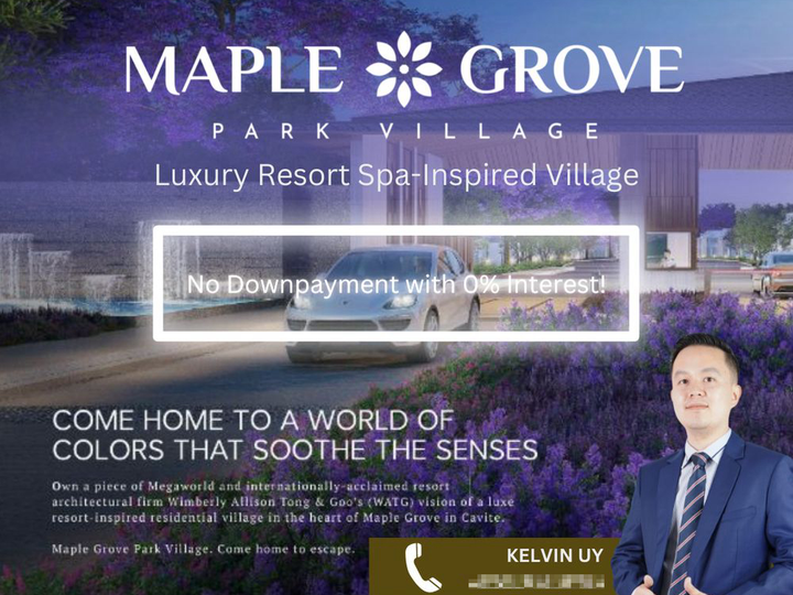Megaworld Newly-Launched Luxury Resort-Spa Inspired Village in Cavite