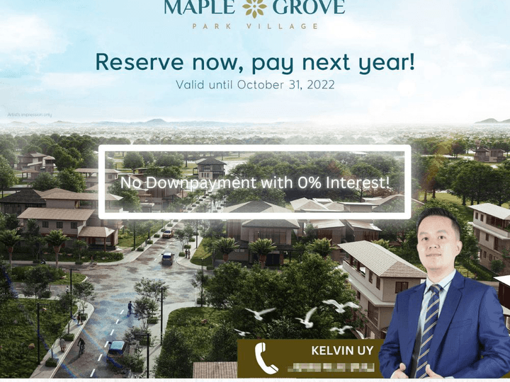 280sqm. High-end Resort-Type Village Cavite|Maple Grove Park Village
