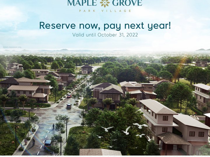 280SQM TO 500SQM HIGH END RESIDENTIAL LOT | MAPLE GROVE CAVITE