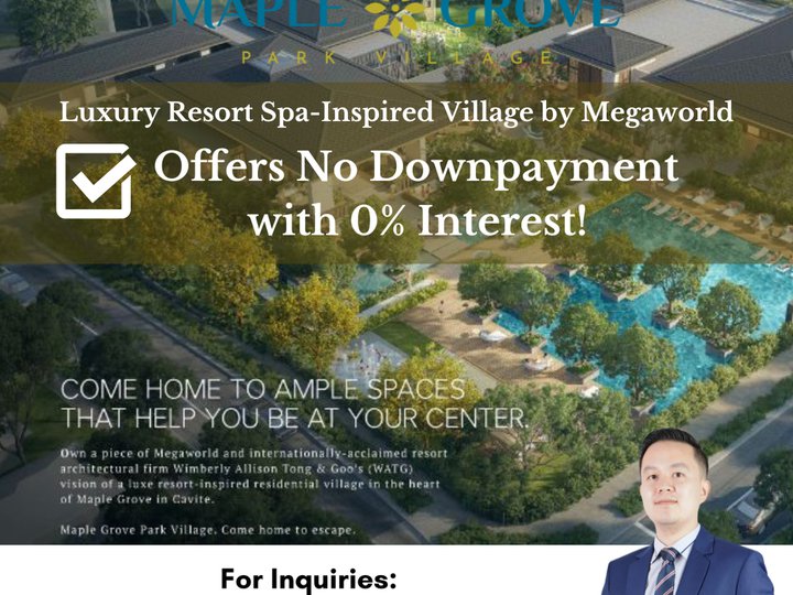 Maple Grove Park Village | 280sqm. Residential Lot Megaworld