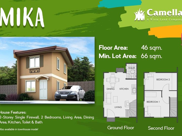 2-bedroom Single Attached House For Sale in Imus Cavite