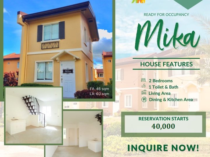 AFFORDABLE HOUSE & LOT READY FOR OCCUPANCY (FOR ONLY 23K DP)