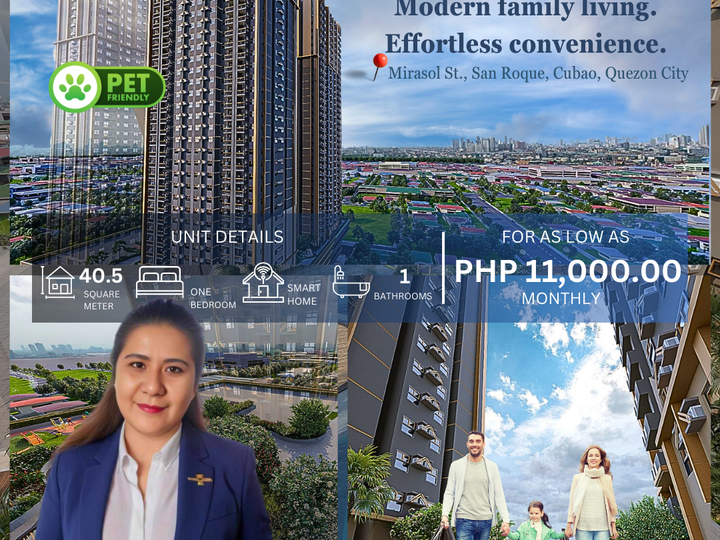 AFFORDABLE CONDO |NO SPOT DP | 10K MO. | MIRA LOCATED IN CUBAO, QC