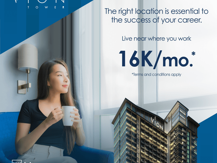 Vion Tower Tallest Residential Condo in Makati |No DP with 0% Interest