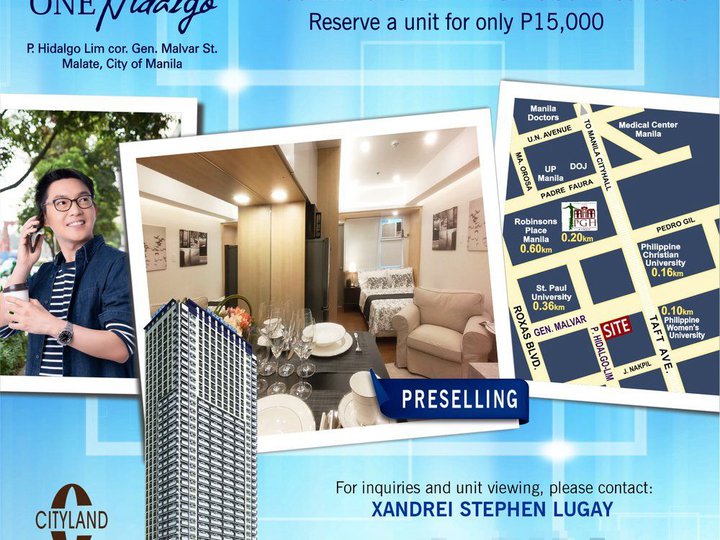 Pre-selling condo in Taft, Manila