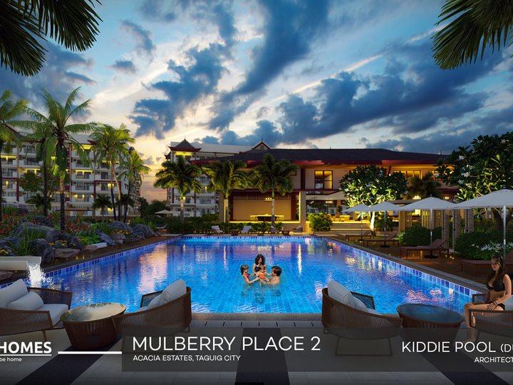 3-bedroom Residential Condo For Sale in DMCI- Mulberry Place in Taguig